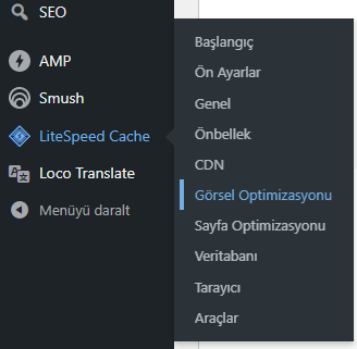 Wordpress Görsel Optimizasyonu - 2 - LiteSpeed Eklentisi